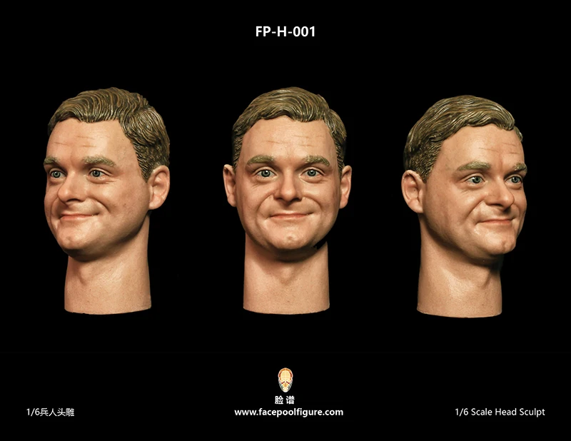 

Фигурка Facepool 1/6 Мужская Solider голова резьба с выражением улыбки подходит для тела 12 дюймов Мужская экшн-фигурка игрушки
