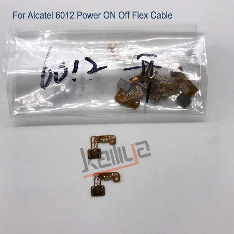 5 шт./лот кнопка включения и выключения шлейф для Alcatel One Touch Idol Mini 6012 OT6012 6012D Замена