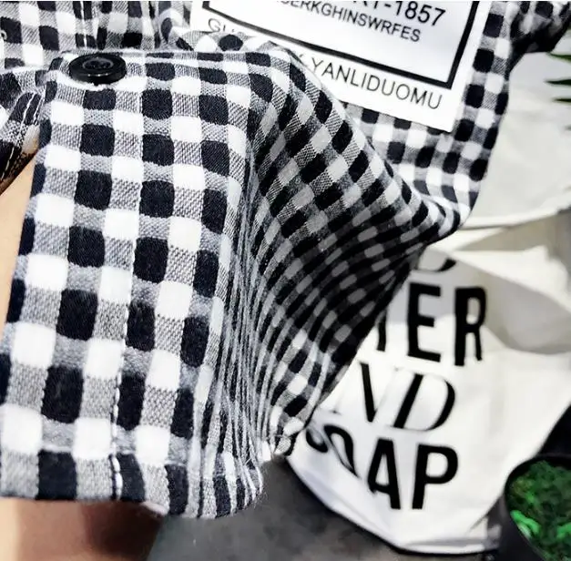 

Summer Fashion Kids Suits For Baby Boys Clothes Set short sleeve shirt Plaid Suit For Boys Children Clothing Cotton Costume
