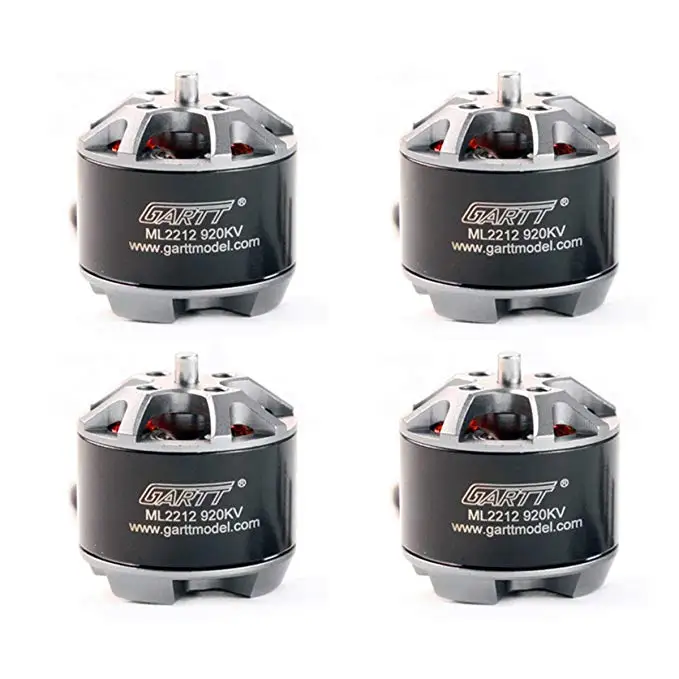 US Stock GARTT 4 шт ML 2212 920KV бесщеточный мотор 2-4S для квадрокоптера F450 Multirotor дронов |