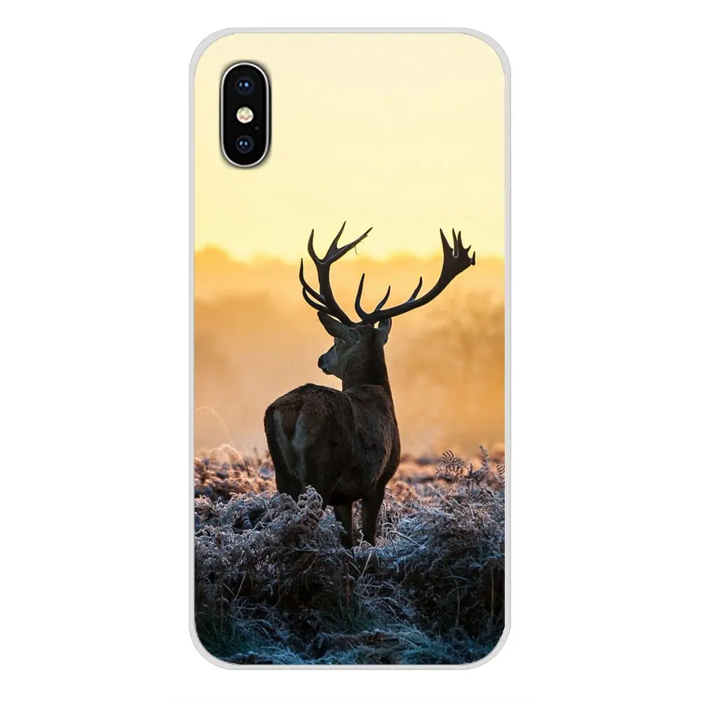 For Huawei P Smart Mate Honor 7A 7C 8C 8X 9 P10 P20 Lite Pro Plus The Sunset wild deer Pattern Art Accessories Phone Shell Cases | Мобильные