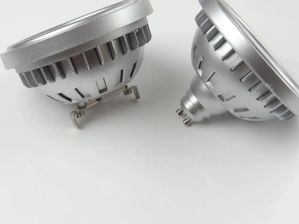 JLAPRIRA светильник ING Светодиодный точечный s COB G53 GU10 AR111 ES111 QR111 лампы AC/DC 12V AC 110V 220V 12