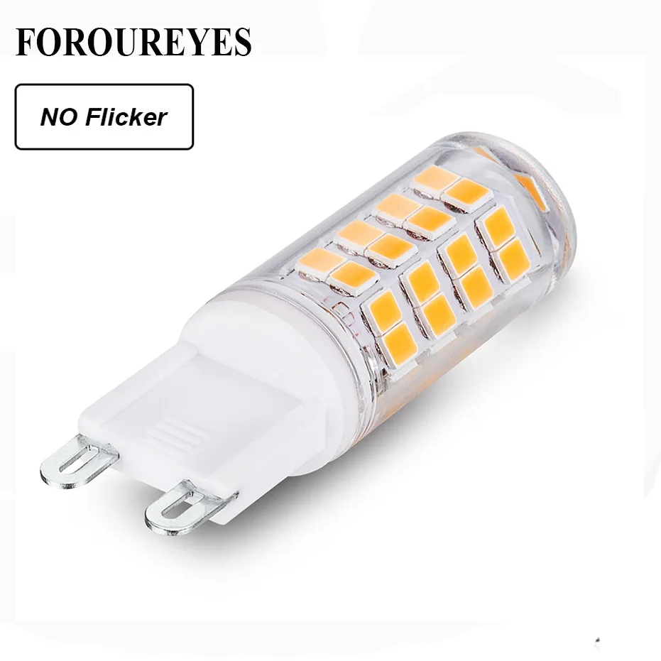 Светодиодная лампа G9 на мерцании 220 В переменного тока 2835 3 Вт SMD 52|g9 led lamp|corn lampled lamp