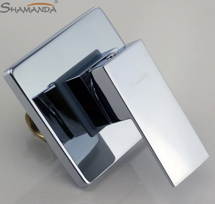 Смеситель для ванной комнаты настенный смеситель ванны и душа латунный ХРОМ