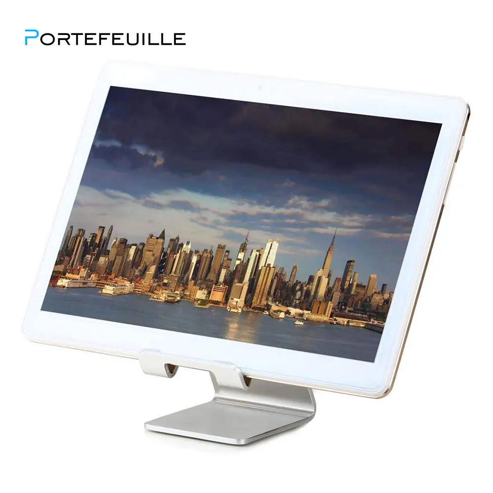Portefeuille Алюминиевый металлический телефон Подставка для стола iPhone X 7 8 Plus 6S iPad Pro Xiaomi Mi Pad 4 samsung держатель планшета Аксессуары