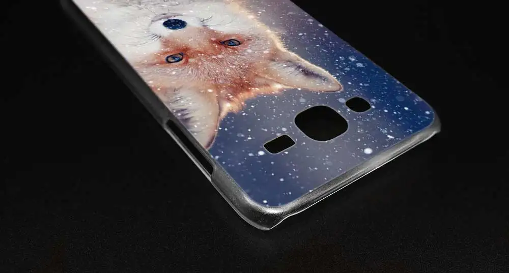 Шели милые зимние ботинки на лисьем жесткий чехол для телефона для samsung Galaxy J1 J2 J3 J4 J5 J6 J7 J8 J7 Prime J4 Plus Ace