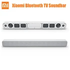 Оригинальная Bluetooth-звуковая панель Xiaomi для телевизора, Беспроводная колонка, оптический разъем SPDIF, AUX, настенное крепление на сиденье, стильная звуковая панель из ткани