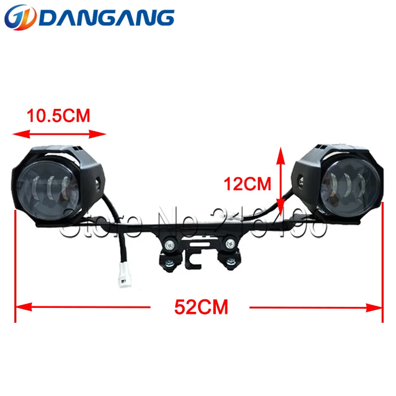 

LED Auxiliary Fog Lights Assembly For kawasaki versys 650 led light