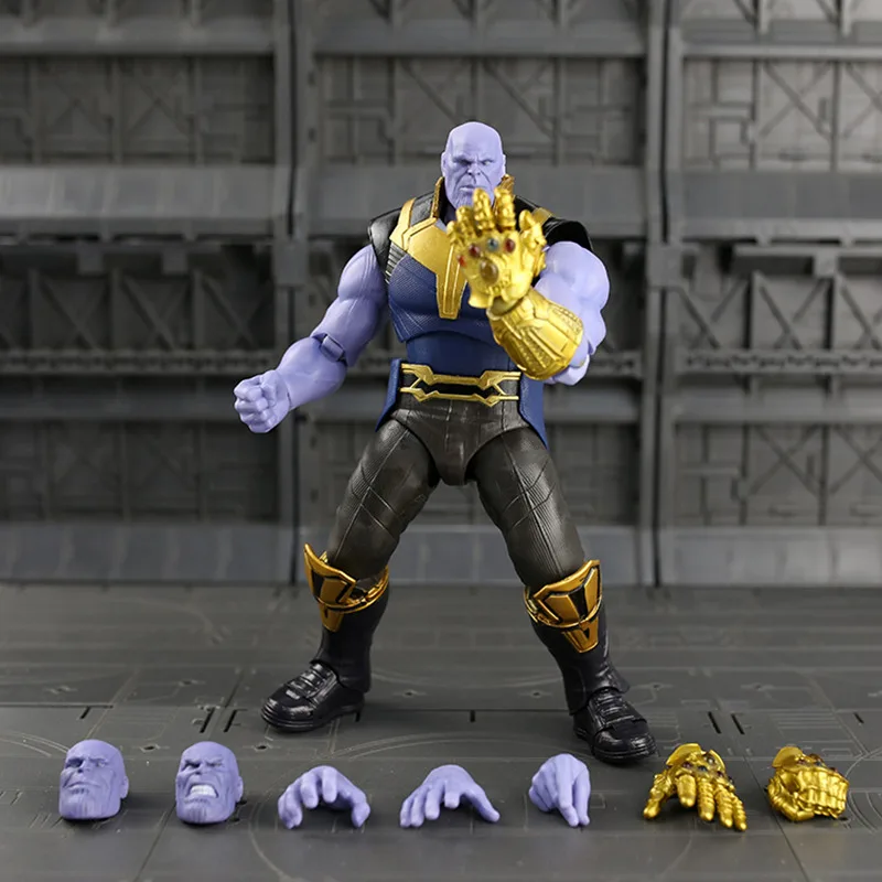 2018 новые SHFiguarts SHF фигурка танос игрушки в Marvel Мстители Бесконечность войны BJD