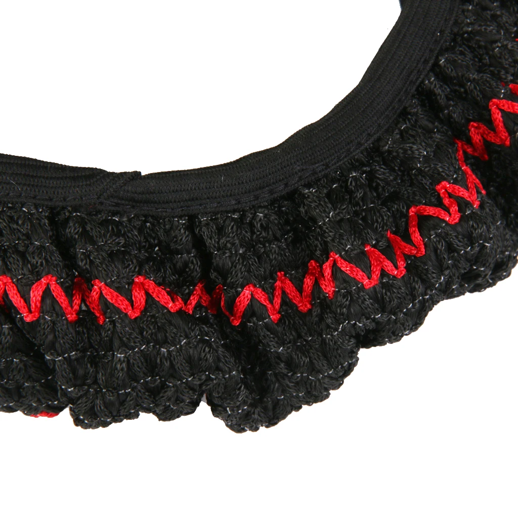 Чехол на руль универсальный дышащий нескользящий из вискозы диаметр 38 см/14 96