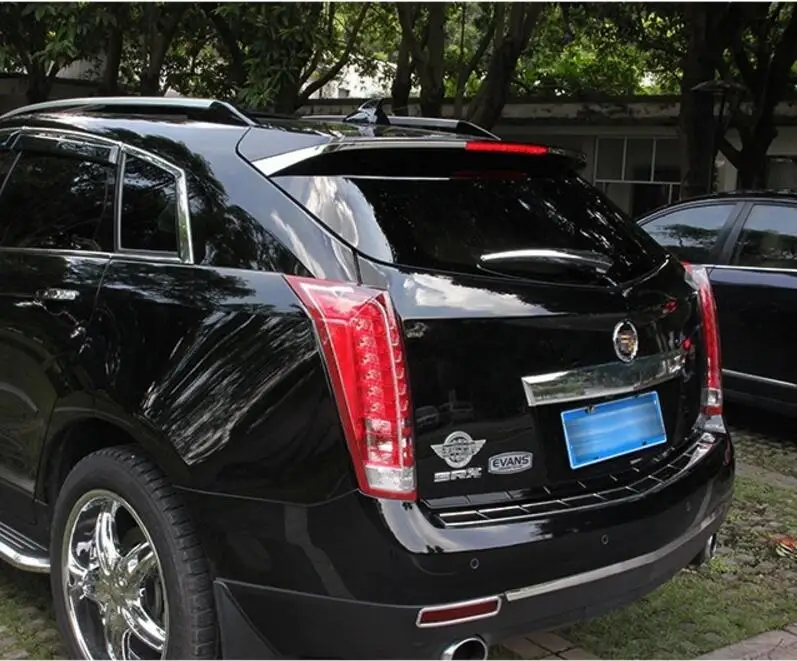 2 шт. спойлер для багажника ABS CHROM Cadillac SRX 2010 2011 2012 2013 2014 2015 2016 бесплатная