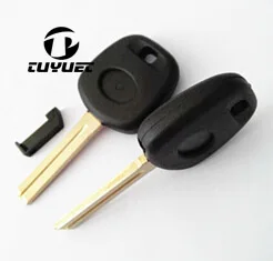 

With Sticker Key Case For Lexus Transponder Key Shell Short Blade