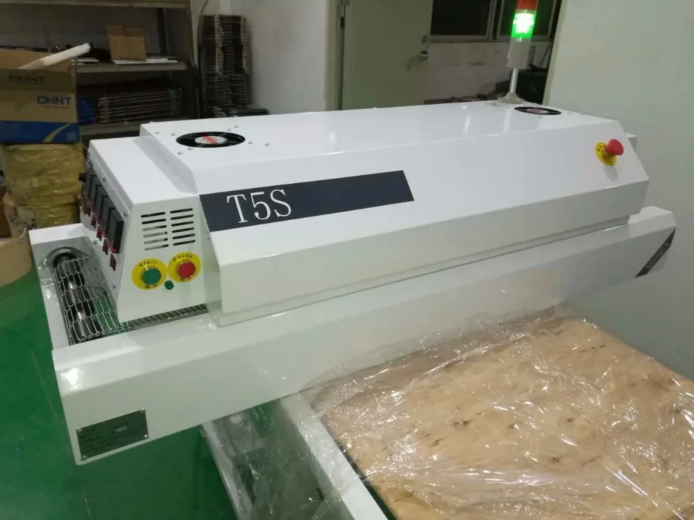 Настольный pcb прототип solderig машина IC нагрев печь для оплавления T5S samll паяльная |