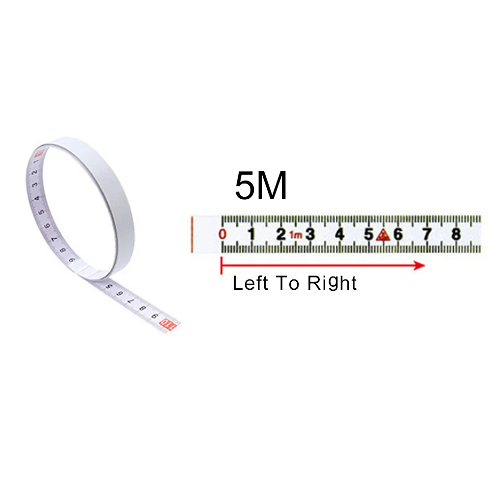 Самоклеящаяся Метрическая рулетка направляющая с Т образной направляющей для