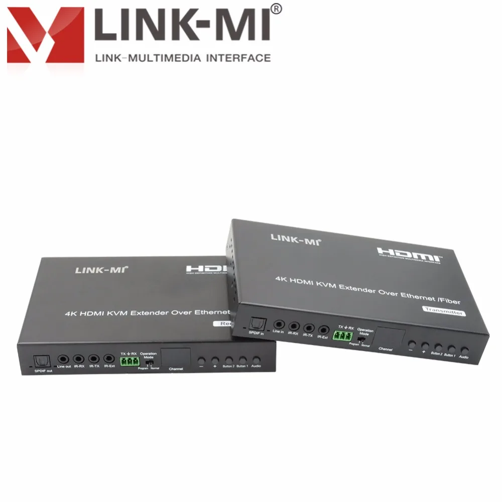 LM-EX57 4K2K HDMI+USB KVM Extender USB2.0 over IP 120m/Fiber optical up to 60KM 3.125G Single Mode 2km/20km/40km Support 3D | Электроника