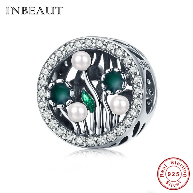 Fit Pandora браслет 925 стерлингового серебра Единорог панда кошка подвеска с русалкой семья Дерево Птица Пингвин бусины Мода DIY ювелирные изделия - Цвет: sa1094