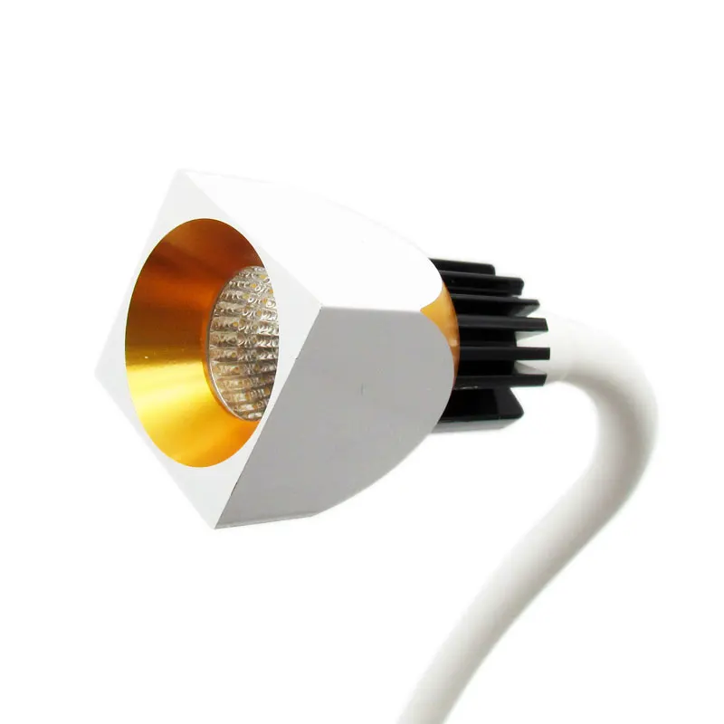 4 Mode Dimming Creative 40cm Clip USB Table Lamp On/Off Flexible LED Reading Square Desk Desktop Night Light | Освещение