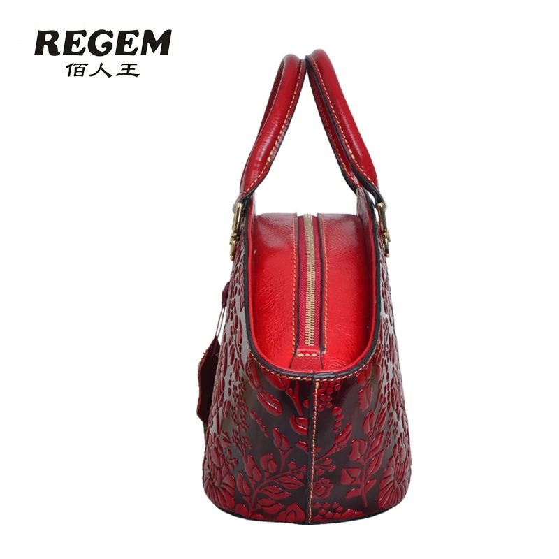REGEM The new portable Fashion Shoulder Chinese retro package business casual Bag wind |