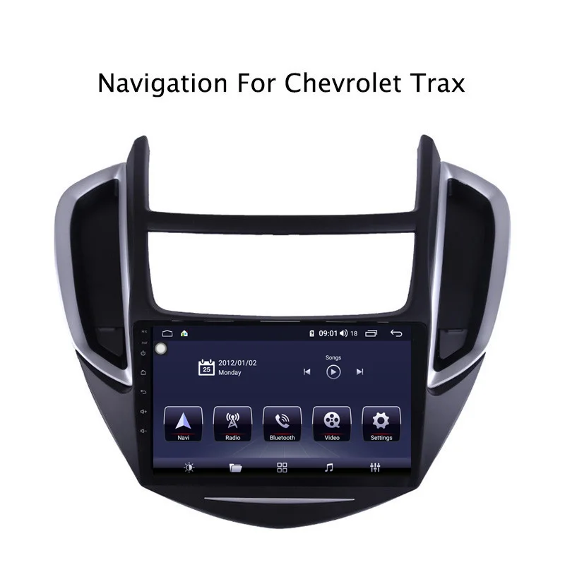 9 "Android 8 1 core 4G ram 64G rom 1DinGPS навигация автомобильное радио для Chevrolet Trax с Carplay/4G LTE |