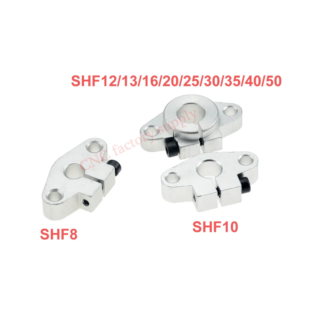 10 шт./лот SHF16 SHF8 SHF10 SHF12 SHF20 SHF25 16 мм линейный подшипник линейный рельсовый вал Поддержка XYZ стол ЧПУ маршрутизатор 3D принтер запчасти