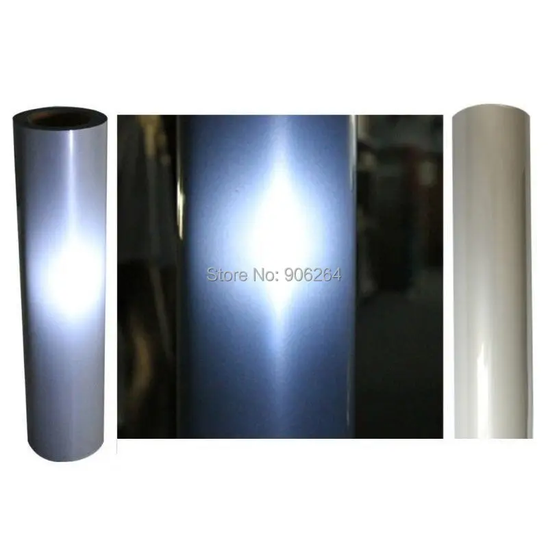 

Free Shipping Reflective (50cm widthx100cm Length) Heat Transfer Film Vinyl