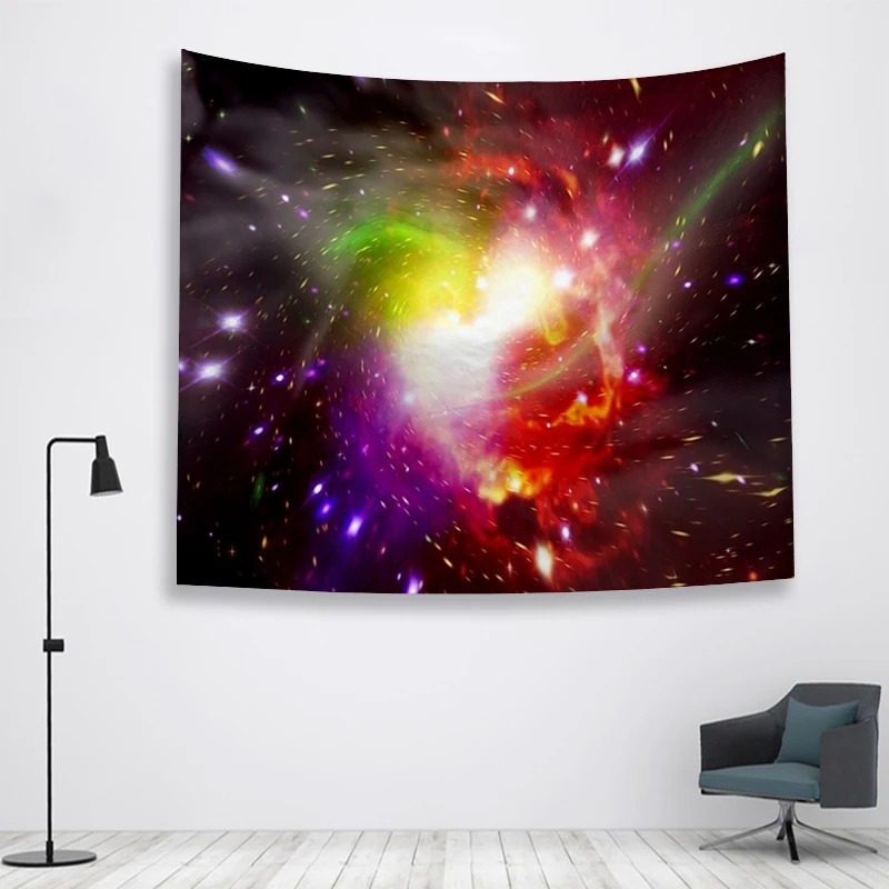 galaxia tapestry 20 Галактика гобелен настенная ткань настенный гобелен настенное одеяло гардины для окон настраиваемый фермерский дом домашний декор богемное украшение - Цвет: galaxia tapestry 20