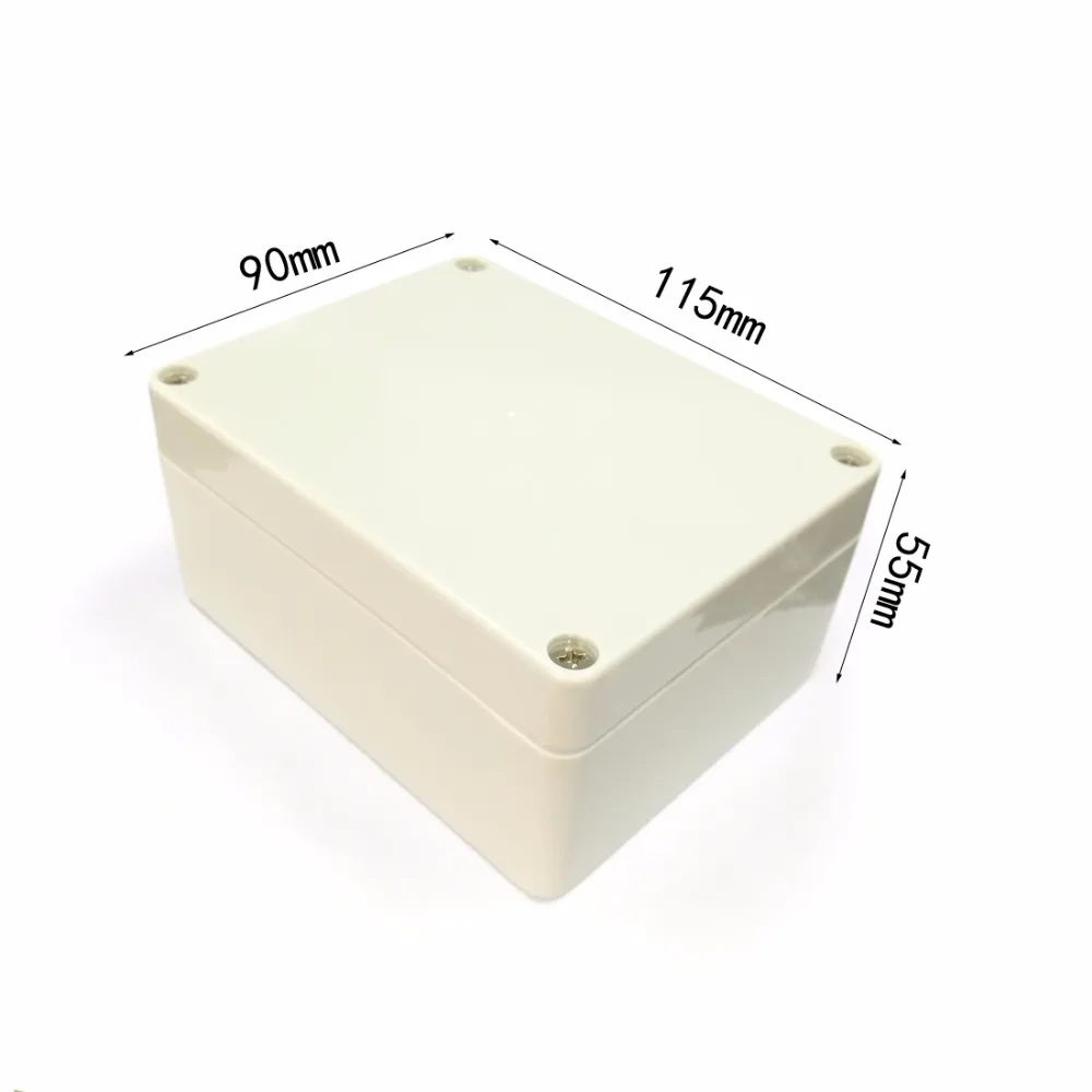 

1PC Plastic Enclosure Waterproof Project Box 115x90x55mm DIY Electronic Junction Case NEW