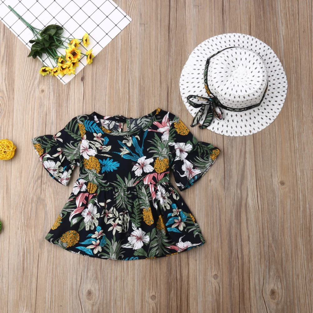 Новинка лета 2019 модный пляжный костюм с оборками и коротким рукавом круглым