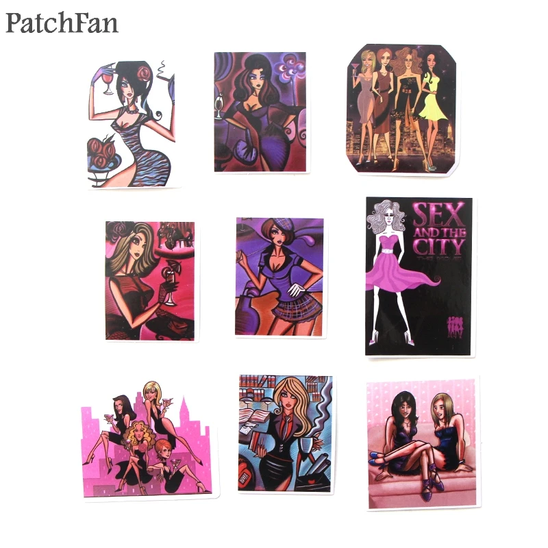 Patchfan 22 шт. секс и Город Женские Пастер коллекция 90s наклейки для скрапбукинга