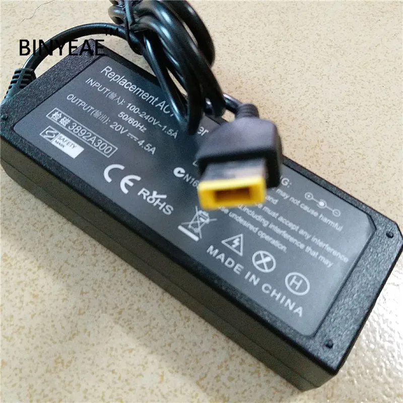 Зарядное устройство для Lenovo YOGA 11 13 m490 G500 G505 G405 G500S|charger for lenovo|20v 4.5auniversal ac adapter |