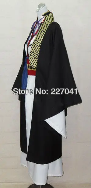 Новое короткое прямое кимоно Hakuouki Kazama Chikage костюмы для косплея|costume cosplay|kimono