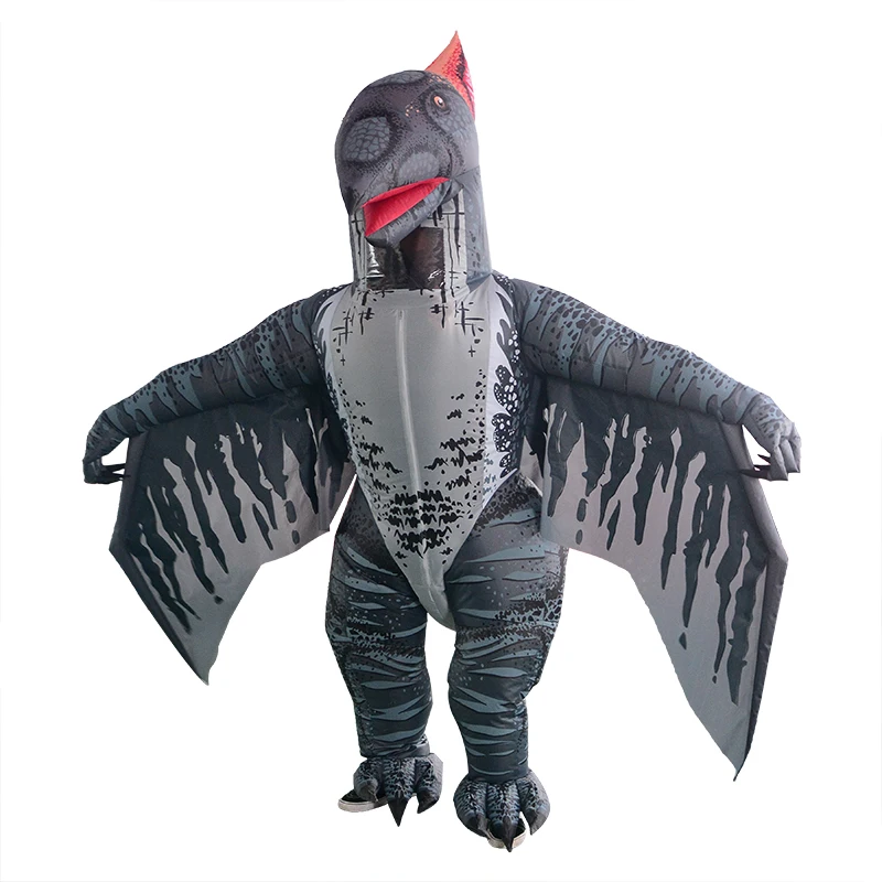 

2019 New Pterosaur Inflatable Dinosaur Costume Suit Halloween Blow Up Costume Fantasy Adult Ball Cosplay Clothing