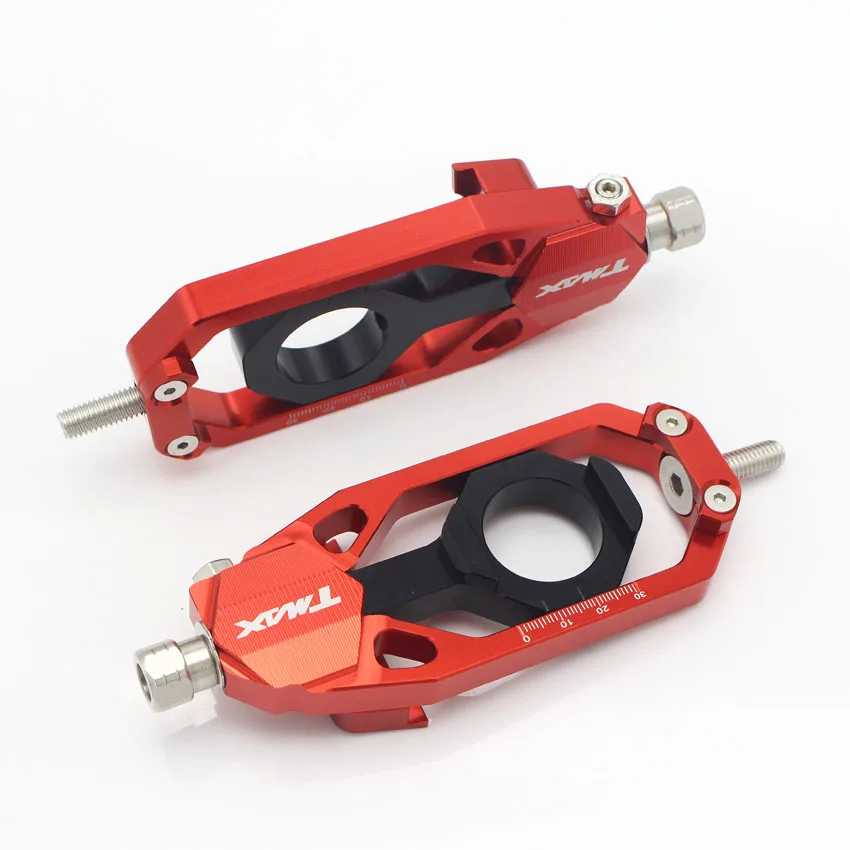 Аксессуары для мотоциклов Задняя Ось шпинделя цепь регулировщик блоков