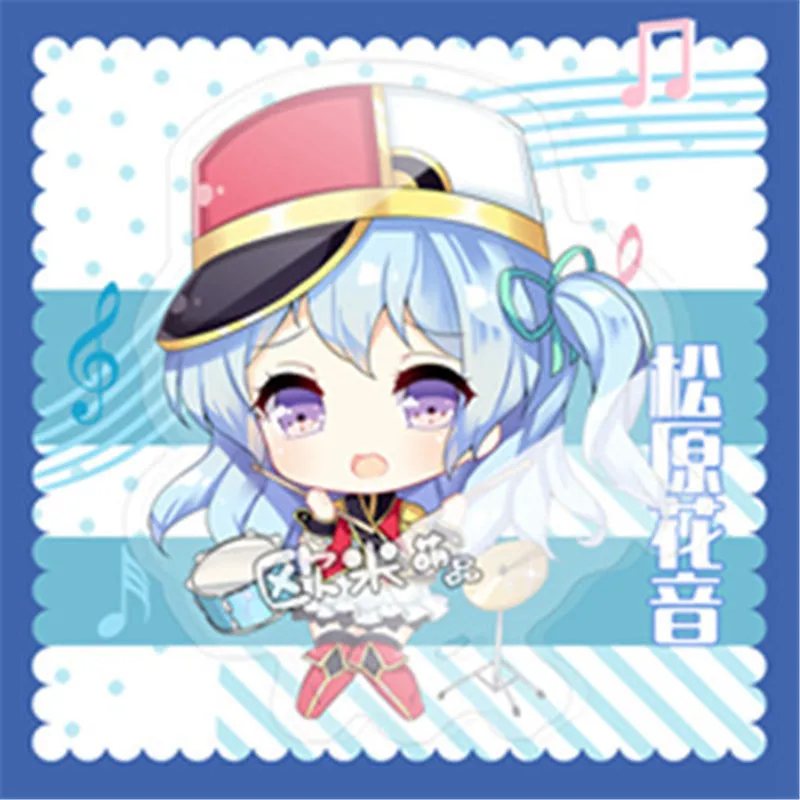 J Аниме BanG Dream! Вечерние повязки для девочек! Rimi Ushigome Saya фигурка на акриловой подставке брелок Хэллоуин косплей стенд фигурка брелок игрушка - Цвет: J