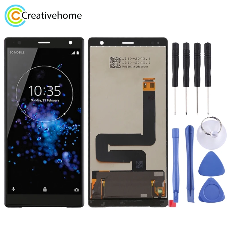 Высокое качество ЖК экран и дигитайзер полная сборка замена стекла для Sony Xperia
