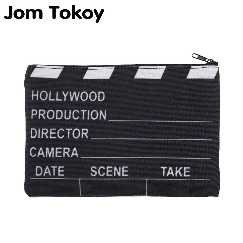 Jom Tokoy черные несессеры с 3D принтом для путешествий Органайзер Косметика женская