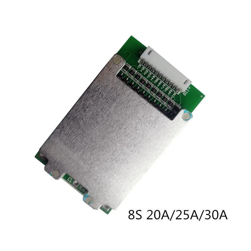 Баланс 8S 20A/8S 25A/8S 30A BMS плата с тем же портом литиевая батарея Защитная функцией