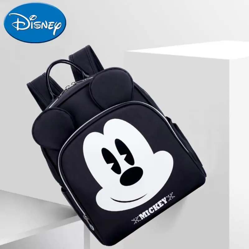 Disney Многофункциональный рюкзак для мам, сумки для подгузников с Микки Маусом, женские рюкзаки большой емкости, дорожная сумка для подгузников для младенцев, уход за ребенком