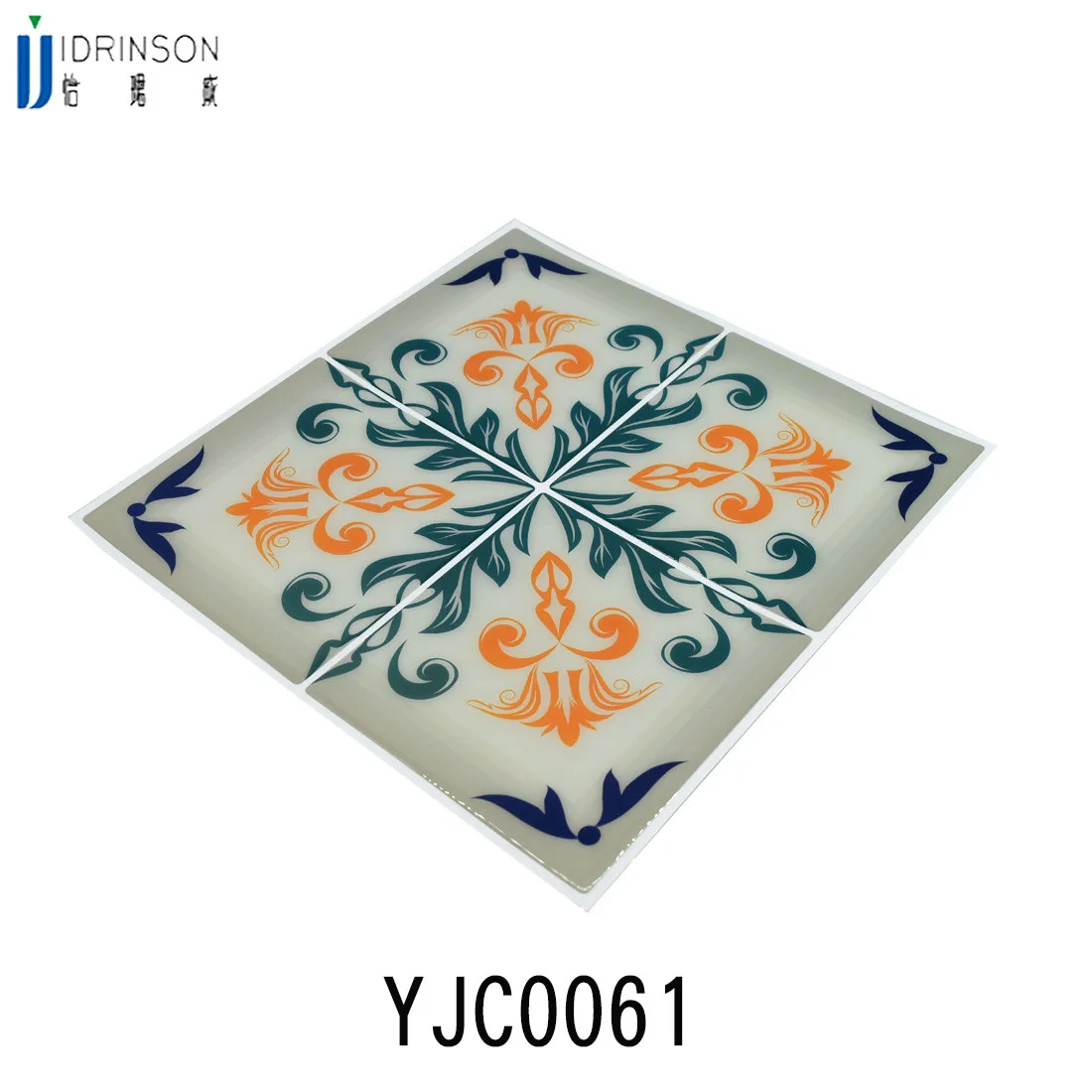 Трехмерная бумажная стена с богемной евро-американской ветровой плиткой для