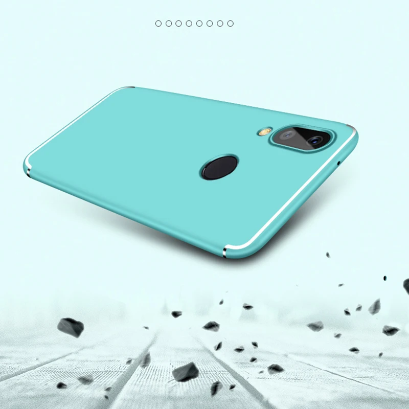 Ультратонкий матовый чехол для huawei P20 Pro Lite задняя крышка противоударный ПК