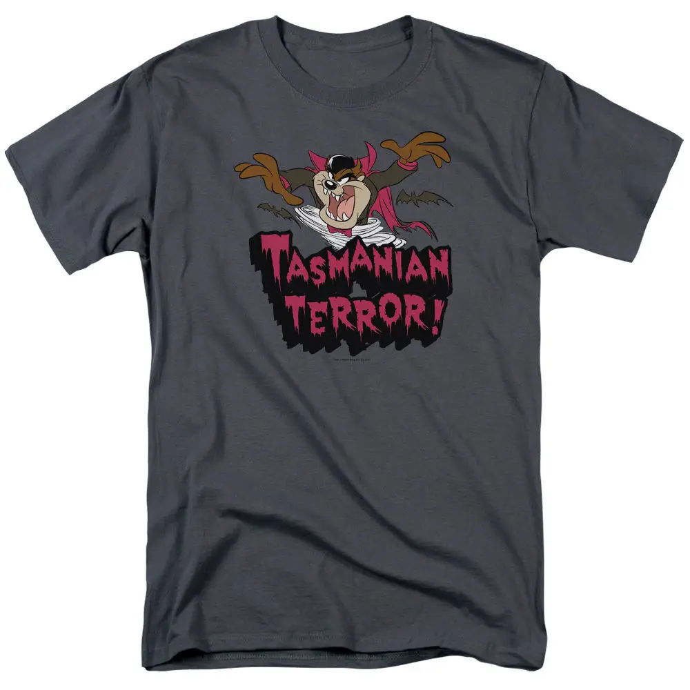 Looney Tunes мультфильм TAZ TASMANIAN террор! Лицензированная взрослая футболка все размеры Мужская Унисекс Новая