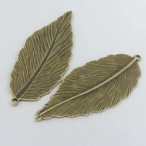 5 шт. подвеска в виде листиков тибетского растения|antique bronze charms|bronze charmsleaf charm |