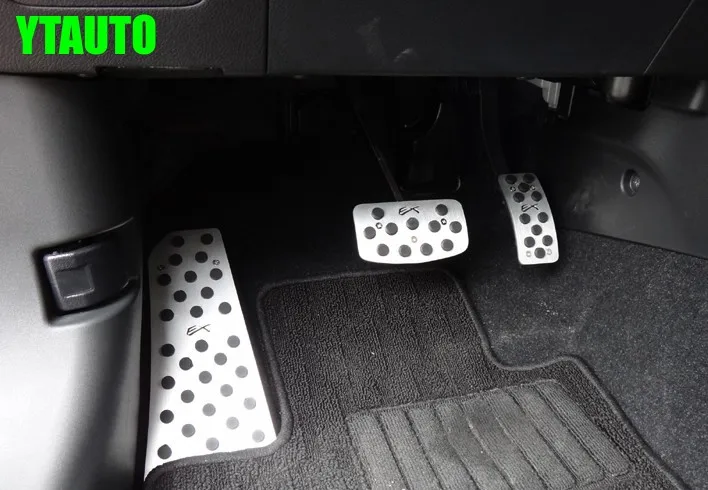 Автомобильный газ педаль акселератора, подножка и педаль тормоза для mitsubishi outlander 2013-,3 шт./лот, автомобильный Стайлинг