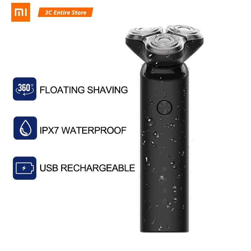 Xiaomi Mijia электробритва для мужчин сухой влажный бритвенный станок триммер перезаряжаемый моющийся для лица бритва Xiaomi