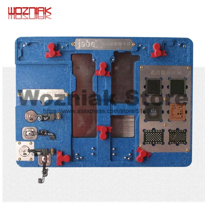 Универсальный крепеж A8 A9 A10 A11 ACPU NAND для iPhone 5-8P XS MAX основная пластина фиксирующий Зажим канавки ремонт отпечатков пальцев
