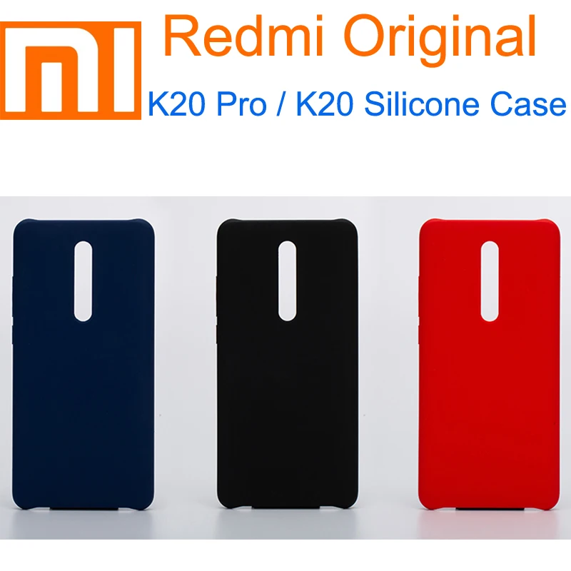 100% оригинал Redmi K20 Pro чехол мягкий силиконовый защитный задняя крышка новый
