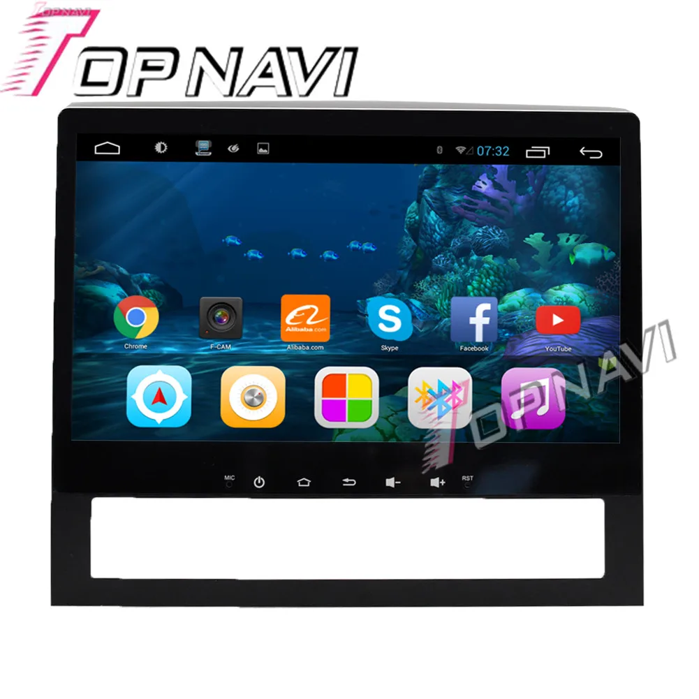 

TOPNAVI 1024*600 Quad Core 10.1" Android 6.0 Car GPS Navigation for Toyota Land Cruiser 200 2016- Autoradio Multimedia DVD