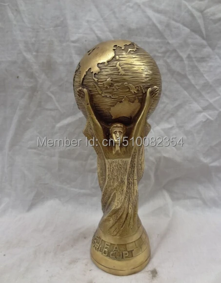 10 &quotКитайский латунный резной арт карта мира 2 молодой человек вверх по земле мяч