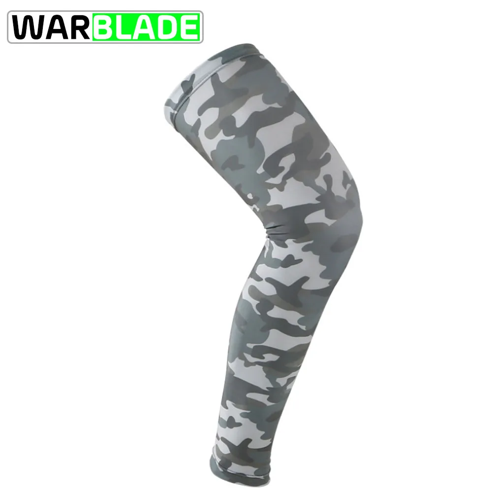 1PCS Men Sport Legwarmer Outdoor Sporting Cycling Hiking Running Soccer Leg Sleeve Compression Leggings Sports Safety Camouflage | Спорт и