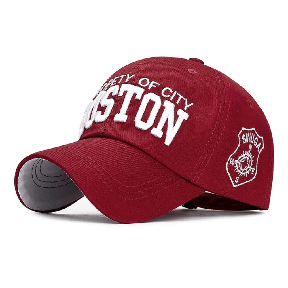 Йо-Янг унисекс бейсболки Snapback повседневные уличные бейсболки для мужчин протети города Бостона буквы вышивка шляпа от солнца